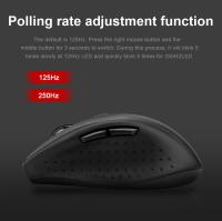 Ratón Gaming Inalámbrico E-YOOSO E-1010 USB 2.4G 2400 DPI Óptico Ergonómico Para Laptop PC Computadora Con 5 Botones - details 6