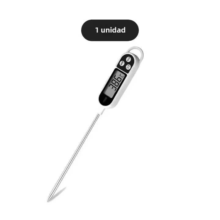 Termómetro Digital Para Alimentos TP300 Herramienta De Cocina Portátil Para Carne BBQ Horno Medidor De Temperatura De Plástico - 1
