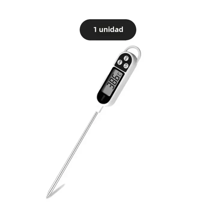 Termómetro Digital Para Alimentos TP300 Herramienta De Cocina Portátil Para Carne BBQ Horno Medidor De Temperatura De Plástico - 1
