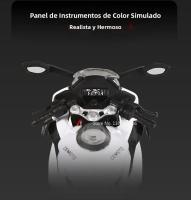 Modelo De Motocicleta 1:12 600RS Spring Breeze 450SR Con Neumáticos De Goma Y Absorción De Choque Regalo Para Niños Metal Y Plástico - details 12