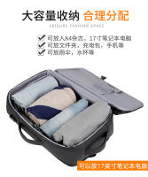 Mochila de viaje expandible para hombre, mochila multifuncional de gran capacidad para equipaje, mochila de viaje de corta distancia, mochila escolar - details 11