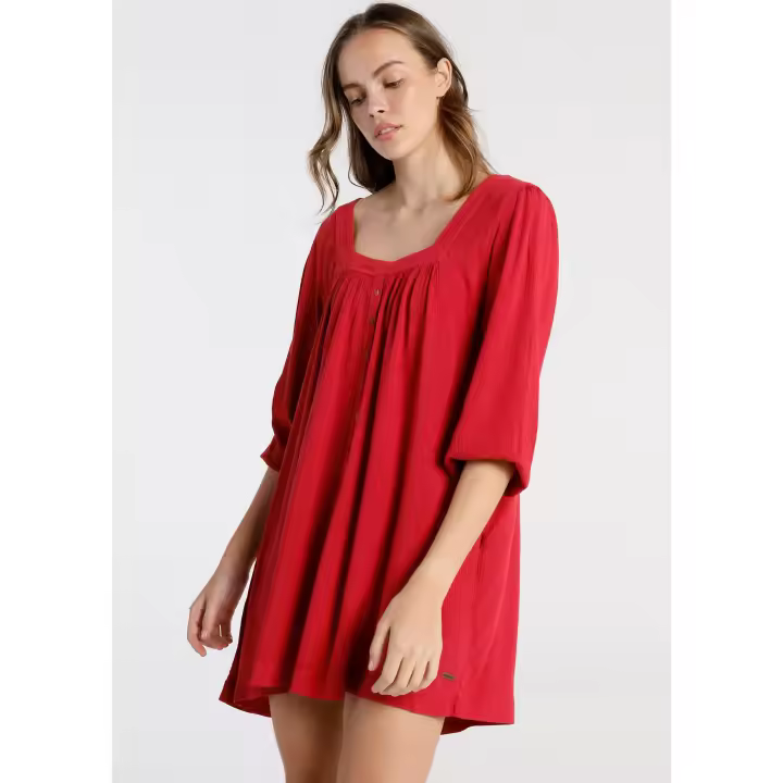 LOIS JEANS - Vestido Abotonado- Tallaje en Pulgadas - Marca Lois Jeans - Elegante y Atemporal - 1