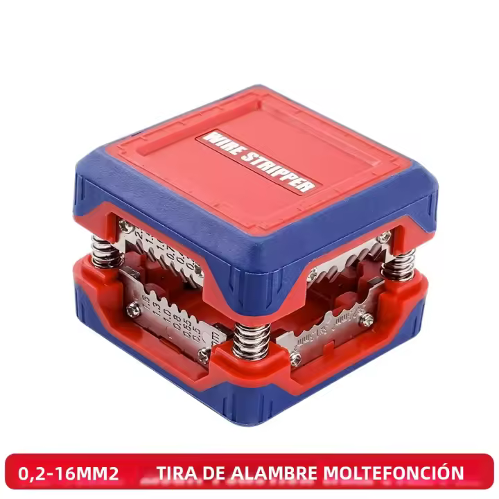 Cortador Y Deshebrajador De Cables Multifuncional 0.2-16mm² Herramienta Doméstica Para DIY En Electricidad Caja De Almacenamiento - 1