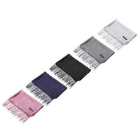 Bufanda De Moda Para Mujer En Color Sólido Invierno Hijab Trenzas Largas Chal De Mujer Pashmina De Lana Acrílico Envoltura Echarpe - details 13