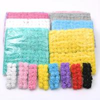 144pcs Flores De Terciopelo Mini Rosa Pe Para Boda Decoración De Hogar Scrapbooking DIY Coronas Artificiales Flores 2cm - details 2