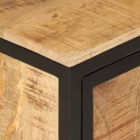 vidaXL Mueble de baño madera maciza de mango y hierro 40x30x50 cm - details 3