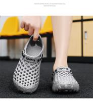 Zapatillas De Verano Para Hombre Clogs EVA Sandalias Planas Transpirables Con Agujeros Para Playa Hogar Descanso Slides - details 16
