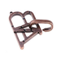 Juego De Logica ABC Lock Metal Puzzles Brain Teasers IQ Para Adultos Y Niños Juguetes Educativos Juegos De Ingenio Geométricos 3D - details 5