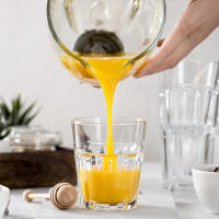 Batidora de vaso Jocca con jarra de cristal de 1L y botella de viaje de 600ml con 4 cuchillas de acero inoxidable y tapa extraíble con apertura. Licuadora eléctrica desmontable para fácil limpieza. Exprimidor de frutas libre de BPA - details 2