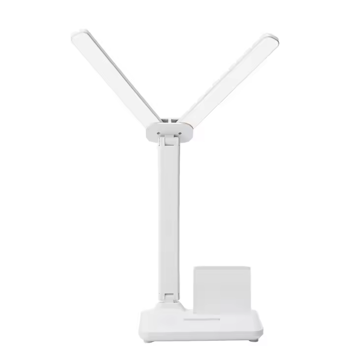 Lámpara de escritorio LED regulable, lámpara de lectura de escritorio con sensor táctil, lámpara de noche recargable por USB, lámpara de escritorio plegable, lámpara de lectura de cabecera, capacidad de la batería 4000 mAh, tres modos para elegir. - 1