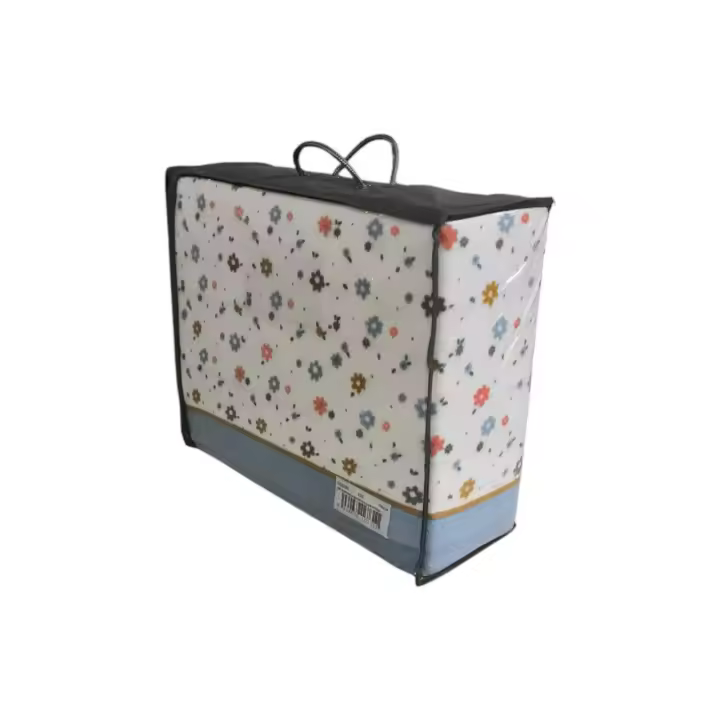 Sábanas Invierno Coralina Doble Perchado 200grs Frida Azul-Mercatienda.es - 1