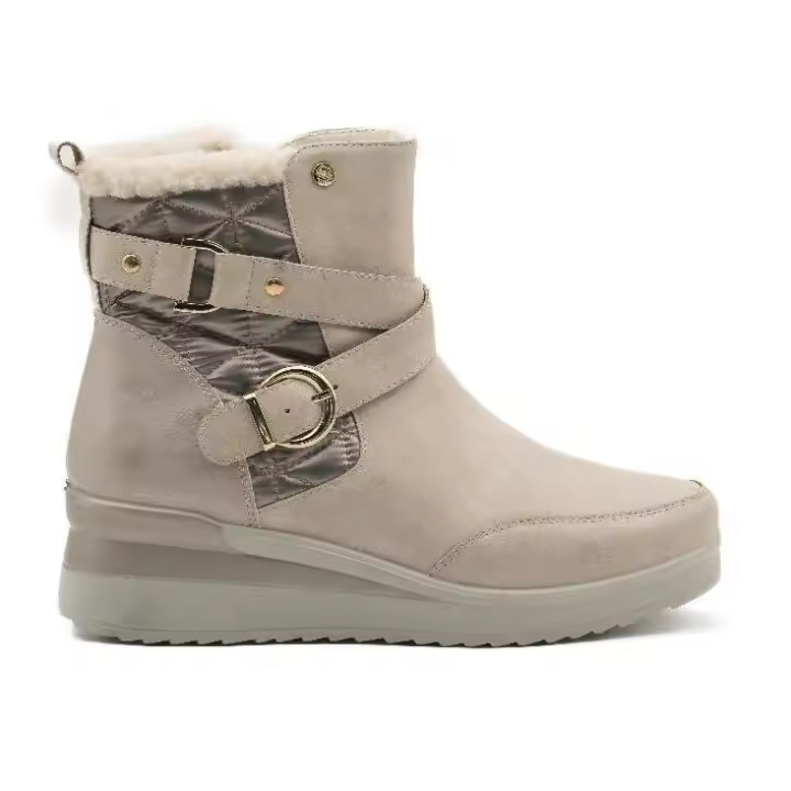 MY SOFT 24M575 bota mujer con hebilla con borreguito por dentro maximo confort - 1