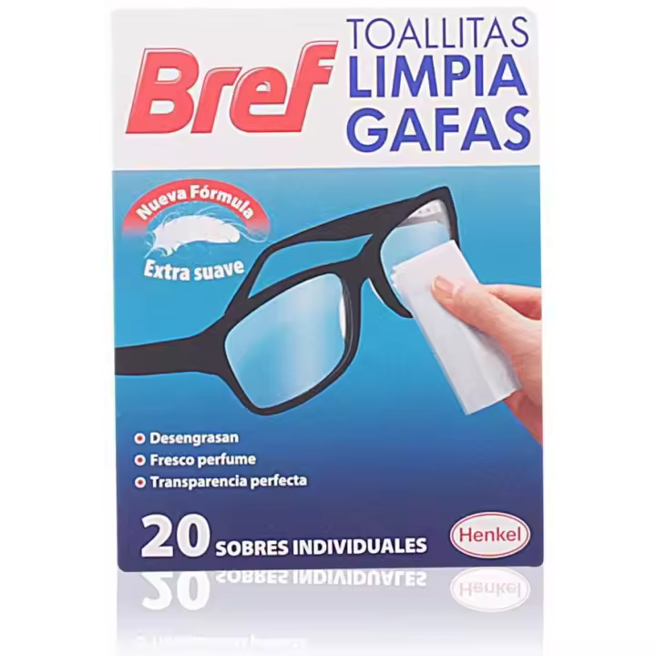Bref Toallitas Limpiagafas, Pañuelos De Papel Bref - Perfumes Club - 1