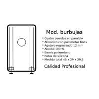 Cajón Flamenco Burbujas Black de Katho Percusión - Profesional, Elegante y con Sonido Equilibrado - details 0