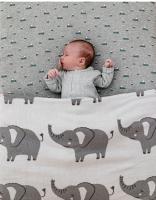 Manta de punto de elefante y jirafa, estilo Ins sencillo, para bebé, para primavera y otoño, para bebé - details 19