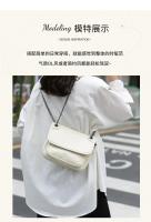 Bolso De Hombro Versátil Y Moderno Para Mujer Estilo Ligero Y Lujo Con Cadena Lingge Bolso De Bandolera Baguette Material De Poliéster - details 10