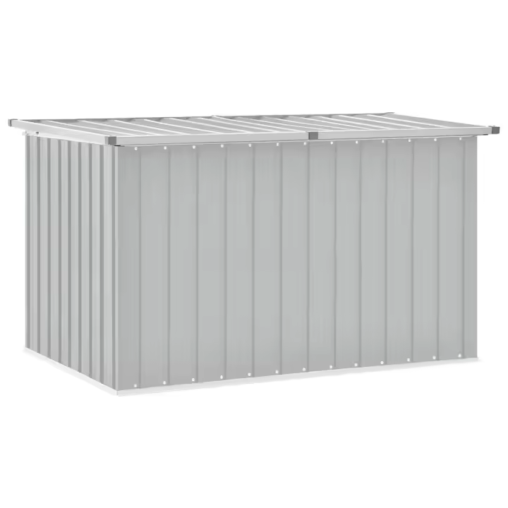 vidaXL Caja de almacenaje para jardín 149x99x93 cm en color Antracita/Verde/Gris y más - 1
