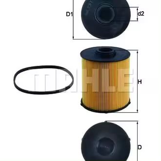 Filtro Combustible MAHLE KX 70D para Vehículo - 1