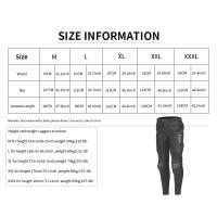 Pantalones De Motocicleta CHCYCLE Para Ciclismo Y Motocross Con Protección De Rodilla Cadera Y Pierna Material De Nylon Y Algodón Unisex - details 4