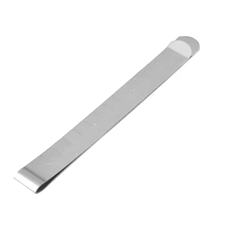 Clips De Costura De Acero Inoxidable Para DIY Marcado De Ropa Y Costura Herramienta De Regla Para Bordado Y Quilting - 1