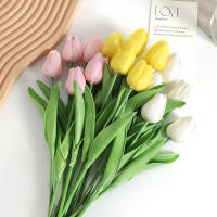 Juego De 5/10 Peces Flores Artificiales Tulipán Para Decoración De Boda Jardín Interior Y Exterior Decoración De Vaso Regalo Para Fiesta De Aniversario - details 8