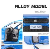 Volkswagen T-ROC Modelo De Coche De Aleación 1:36 Juguete De Metal Para Colección Y Niños Con Retroceso Simulación Vehículo De Metal Sin Batería - details 5