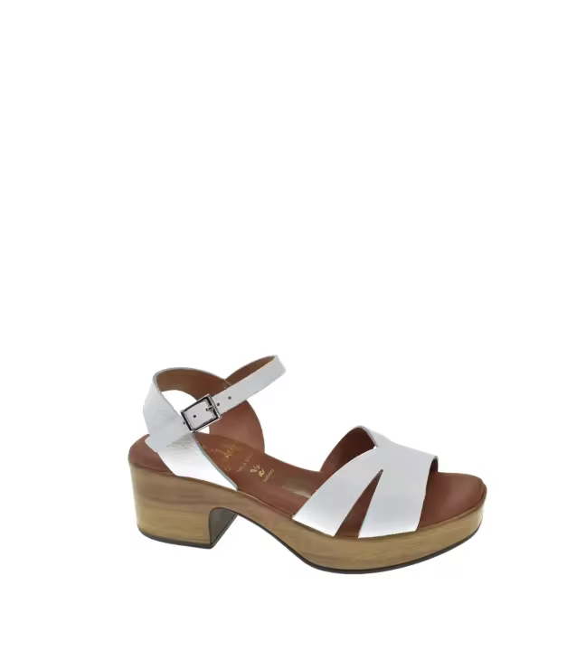 Oh! my Sandals Sandalia Tacon en piel medio de 5.5cm - 1