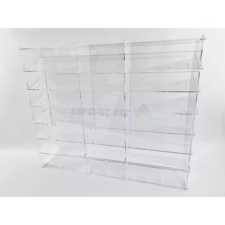 EXPO-HOBBY - Vitrina 70x85x16 cm para 10 coches SLOT escala 1:32 - Perfecto para exhibir tus coches de colección. - 1