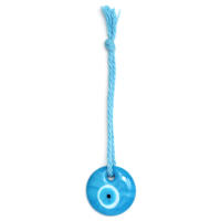 Lucky Eye Glass Drop Aceite Turco Mal De Ojo Colgante De Corazón De Mano De Fatima Para Puerta De Cuerda Tejida Joyería Para Hombres Y Mujeres Llavero De Moda - details 22