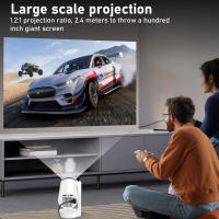 Proyector HD para el hogar, miniproyeector portátil micro with WiFi para el hogar - details 4