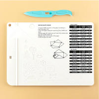 Tablero De Marcado Multifuncional Con Papel De Red De Medición Hacer Cartas Y Envolventes Máquina De Corte De Papel Para Scrapbooking DIY - details 0