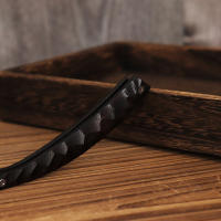 Cuchilla De Afeitar Para Hombre Con Mango De Madera Acero Inoxidable Herramienta De Peluquería Para Rostro Uso Individual - details 2