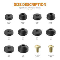 48PCS Anillas De Reposición Para Grifo Goma Plomería Sellado Con Tornillos Planas Y Bajadas Para Fregadero O Grifo - details 2