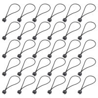 30pcs Bungee Ball Para Sujeción De Tarpalas Y Poles De Bandera Cordón Elástico Accesorio De Tensión Para Tienda De Campaña - details 9