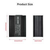 Inversor De Potencia Para Coche 150W Onda Senoidal Pura Enchufe Estadounidense Salida 110V 1A / 2.1A Puerto USB Carga Rápida Adaptador De Voltaje Multifuncional - details 8