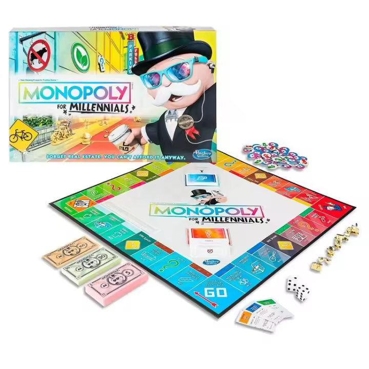 Monopoly millenials E4989 MONOPOLY MONOPOLY - 1