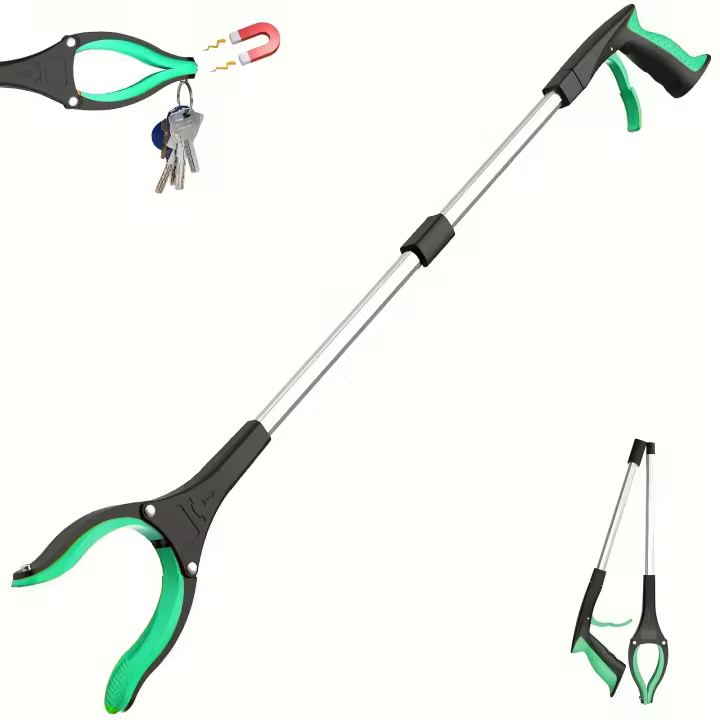Garrapata De Basura Con Clip Giratorio De 360 ° Herramienta De Apretones Para Ancianos Ligera Y Resistente 32 Pulgadas - 1