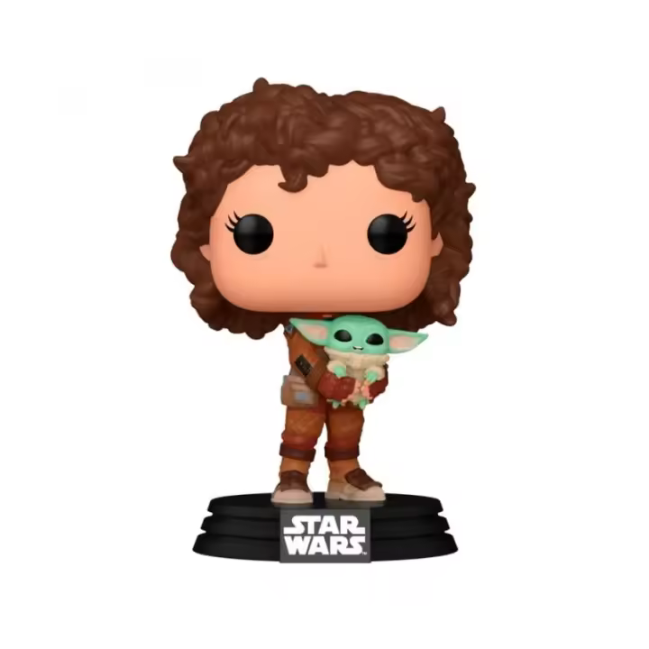 Funko POP! Star Wars - MND S9- Peli Motto w/Grogu - Figura Coleccionable Oficial - Juguete para Niños y Adultos - Fans - Diversidad de Personajes y Temáticas - 1