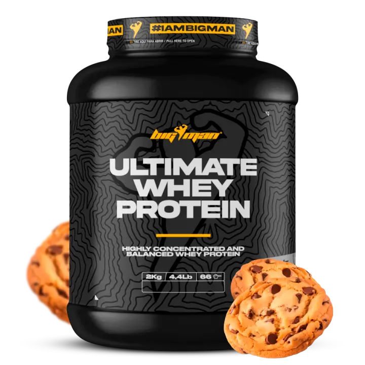 BigMan  Ultimate Whey 2kg  Proteína Concentrada de Calidad  Bcaa y Glutamina  Gran Ganancia Muscular  Recuperación Deportiva  Tonificación Muscular - 1