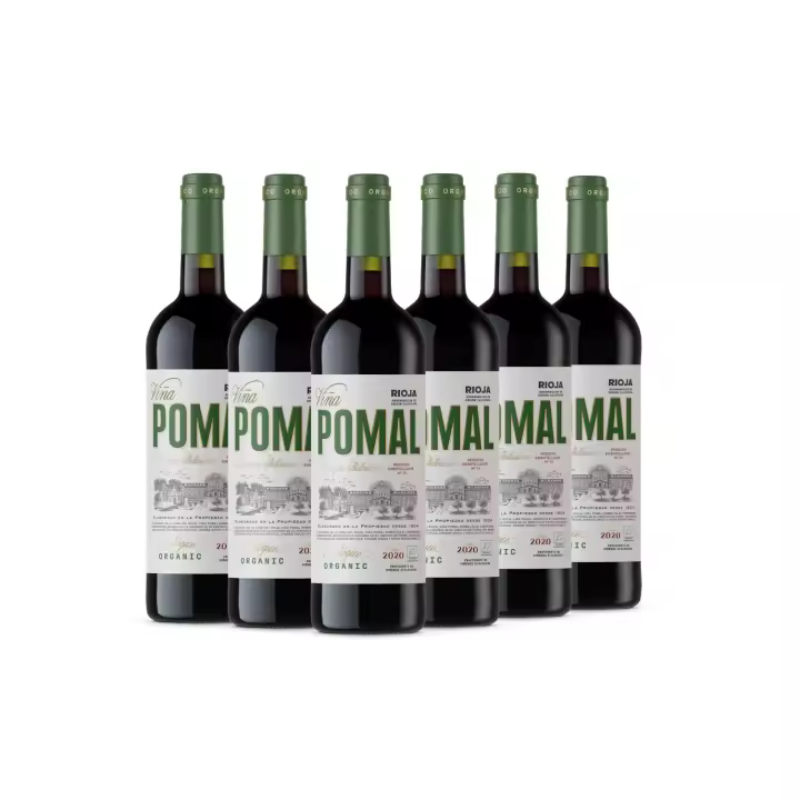 Viña Pomal Ecológico - Vino Tinto - Caja 6 Botellas 75cl - 1