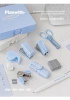 Mini Prensa Para Papel Y Clavija Máquina De Tiras Multifuncional Para Scrapbook Herramienta Esencial Para La Escuela Suministros Para Estudiantes - details 2