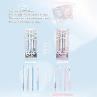 Pack De 4 Bolígrafos De Gel De Color Sólido Moda Serie De Baile Para Niños Y Estudiantes Material Plástico - details 9