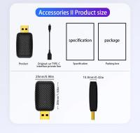 Adaptador Wireless Carplay Para Coche Android Auto 2en1 Compatible Con Volvo Benz Cadillac Jeep Lexus Buick Audi Mazda VW Kia - details 12