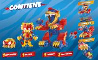 SUPERTHINGS RIVALS OF KABOOM Wild Tigerbot – Robot Tigre transformable. El Robot se transforma en un vehículo. Incluye 1 Wild Kid y 1 Wild SuperThing exclusivos - details 1