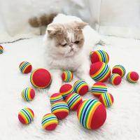 Juguete Para Gatos Interactivo Bola De Esponja Suave Para Mascotas Interior Ideal Para Gatos Jóvenes Y Adultos Juguete Favorito Para Gatos - details 1