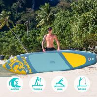 FunWater Tabla de Surf Hinchable de pie para Surf Ultrarresistente, Ligera y Estable, Tabla de Surf Sup, Accesorio de Remo Ajustable, Bomba, Mochila de Viaje, Correa de Seguridad, Remo Inflable para jóvenes y Adultos - details 2