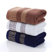Toalla De Algodón Pura 70x140cm Bordada Para Adultos Secado Rápido Gruesa Suave Toalla De Rostro Absorbente De Técnica Tejida - details 3