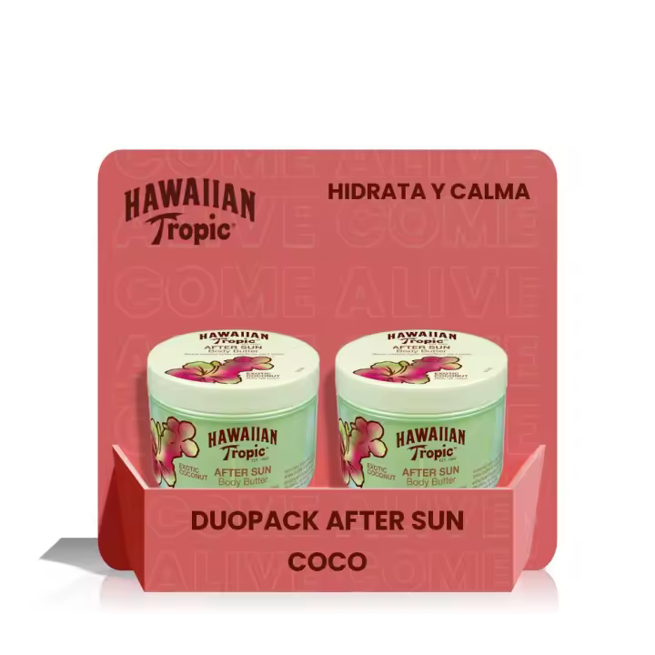 Duopack After Sun Coconut Body Butter 250 ml - 2 unidades Hawaiian Tropic España - 1