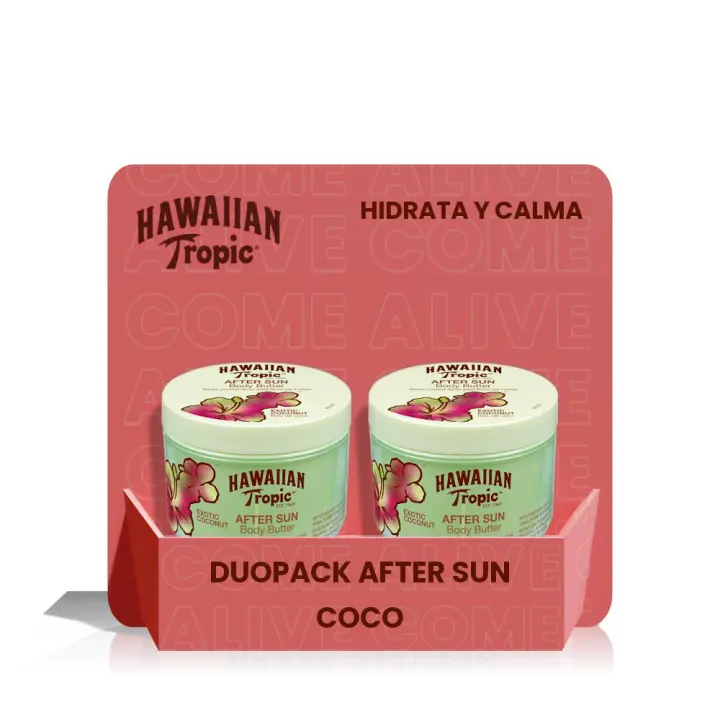 Duopack After Sun Coconut Body Butter 250 ml - 2 unidades Hawaiian Tropic España - 1