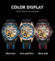 Reloj Mécanico LIGE Para Hombres Con Luz Táctil De Acero Inoxidable Reloj De Pulsera De Lujo Con Torbión Resistente Al Agua Y Luz En Manos - details 7